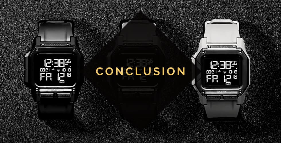 Nixon watches review: conclusion