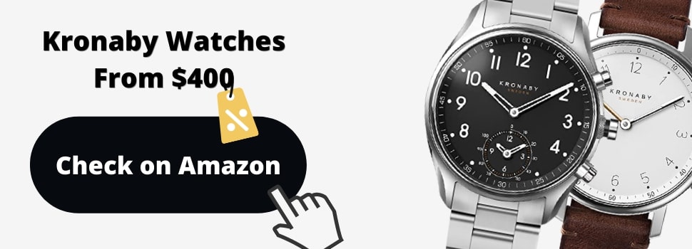 Check Kronaby watch deals on Amazon